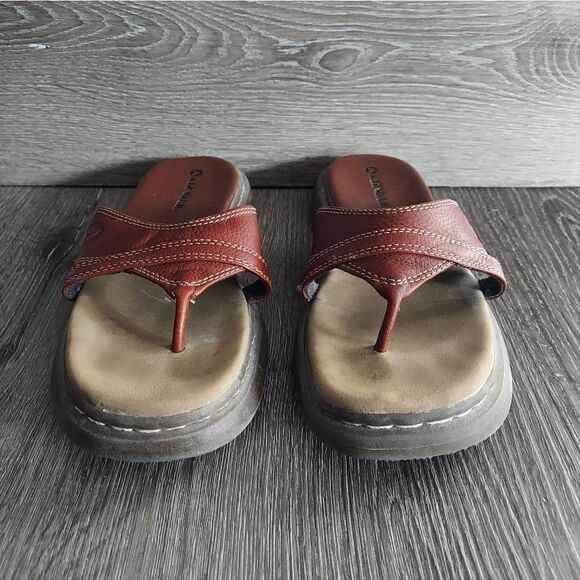 Airwalk Vintage 90s Women's Brown Platform Slide Sandals 6.5 - Picture 2 of 7